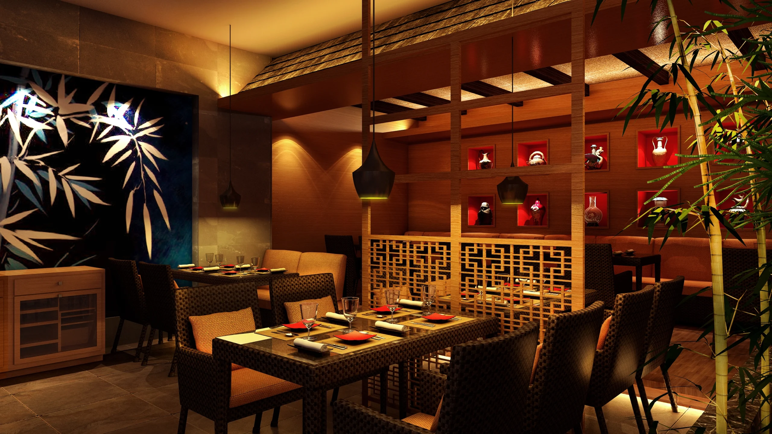 Interior Designing of restaurant